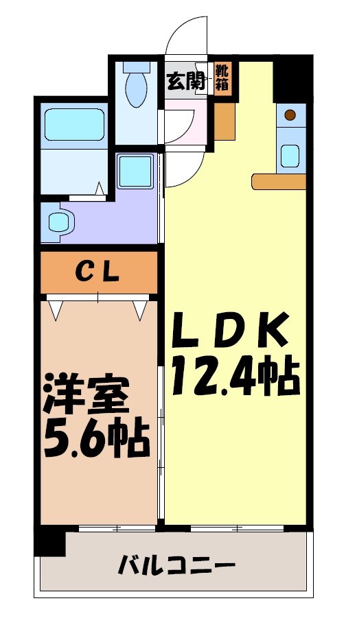 ドルチェ茶屋ヶ坂 間取り図