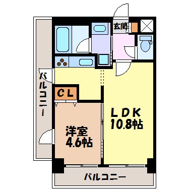 プレサンス桜通アベニュー 間取り図