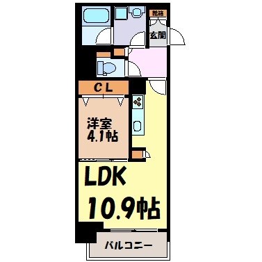 プレサンス広小路通葵 間取り図