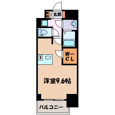 プレサンス広小路通葵 間取り図