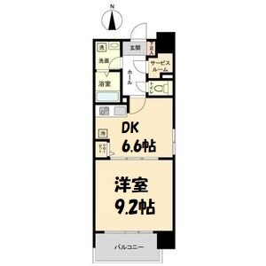 Willdo太閤通 間取り図