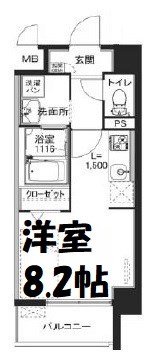 ラ・グランディール 間取り図