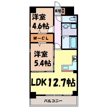 プレイス浅間 間取り図