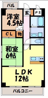 メゾン黒川 間取り図