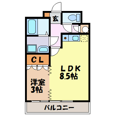 エポラール白壁 間取り図