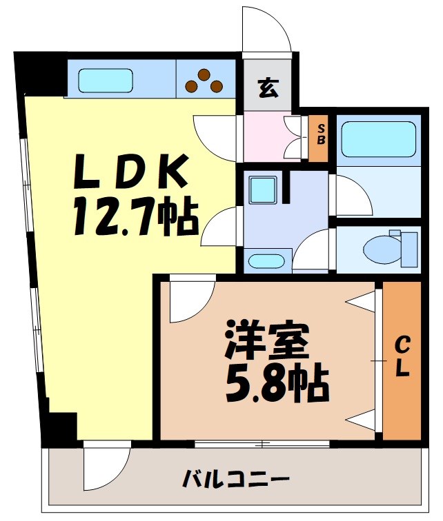 ISM松原 間取り図