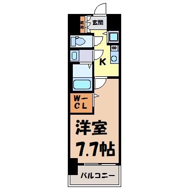 プレサンスジェネ葵 間取り図