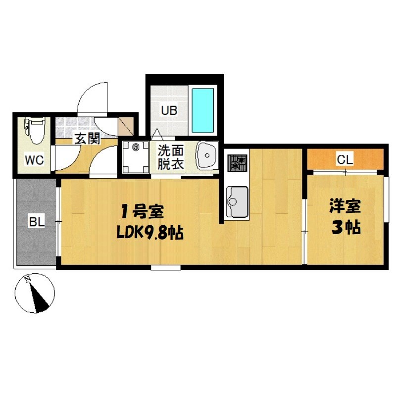 REGALEST山王 間取り図