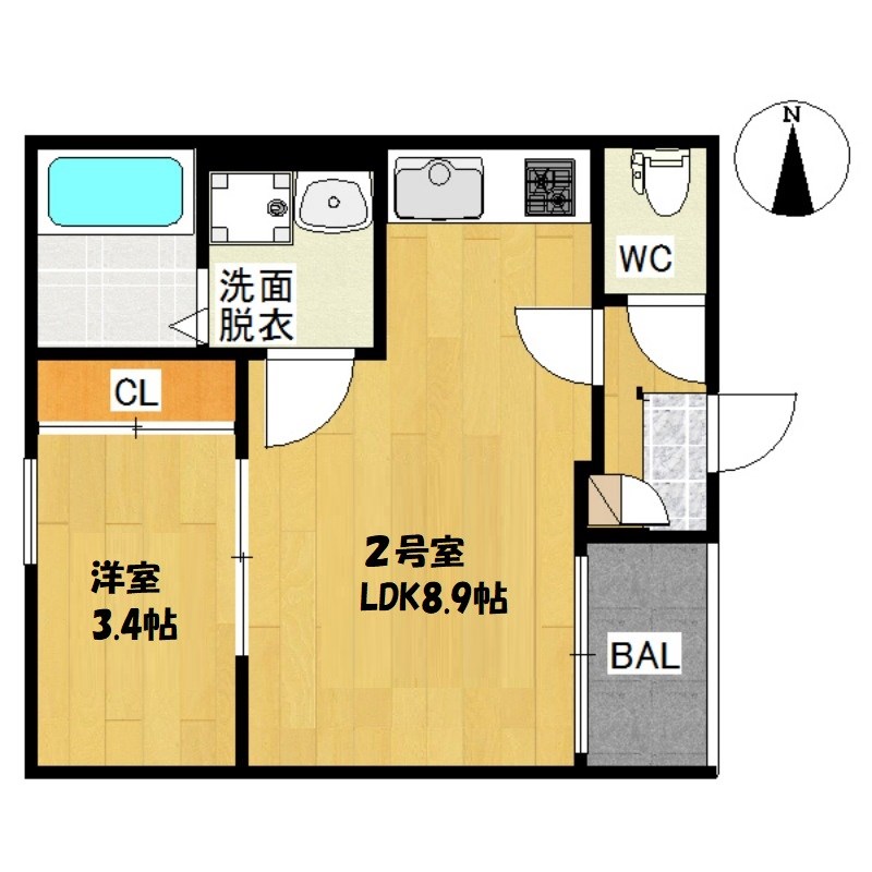 REGALEST　LOTUS 間取り図