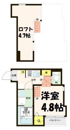 クオン 間取り図