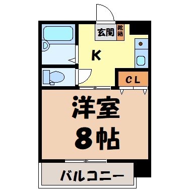 サンシャイン上前津 間取り図