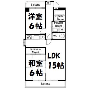 アリスⅡ新瑞 間取り図