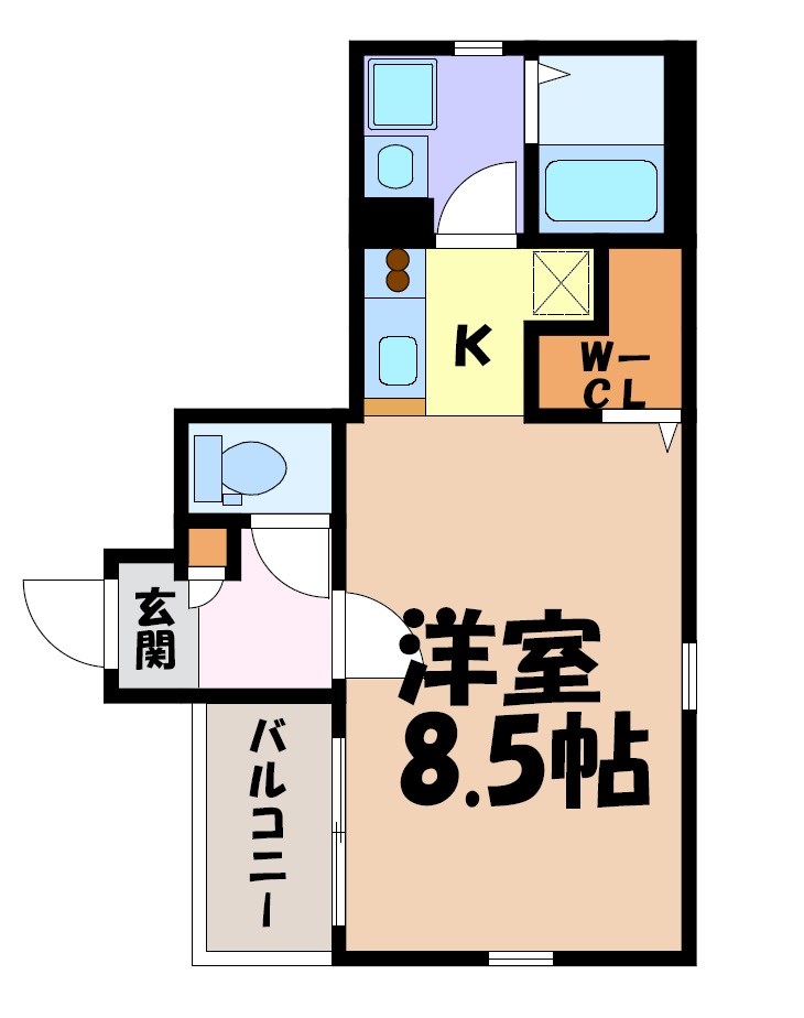 Cherim志賀本通 間取り図