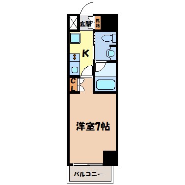 フローライト徳川 間取り図