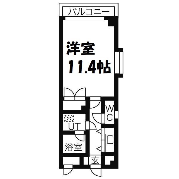ヴェルシェーヌ桜橋 間取り