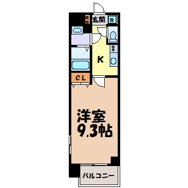 ルクレ新栄レジデンス 間取り図