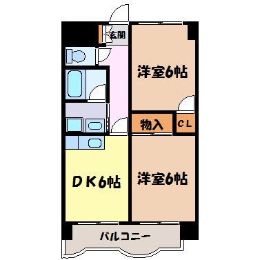 メゾンサンウェスト 間取り図
