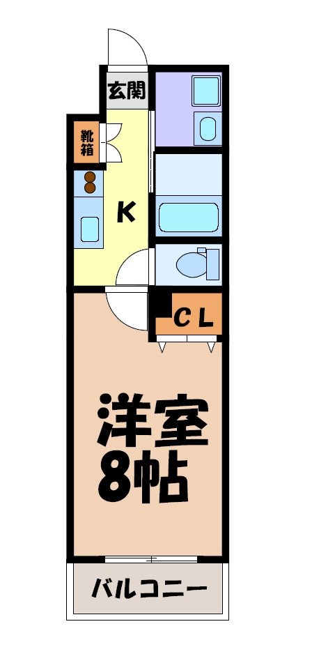 プロシード金山３ 間取り図