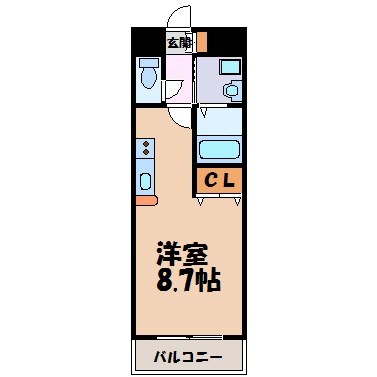 パセオ吹上 間取り図