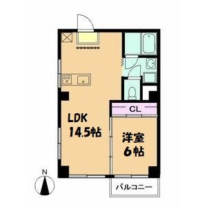 ソレイユ大曽根 間取り図