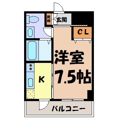 フロンティアタワー名駅南 間取り図