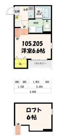 Cupre OSONE 間取り図