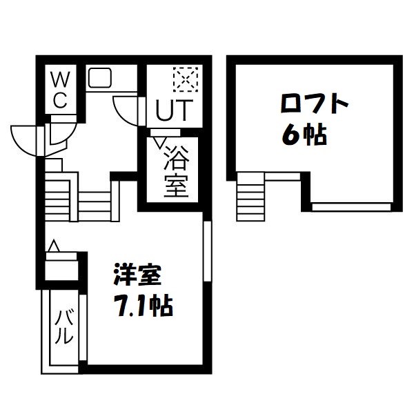 ネオメゾナ津賀田 間取り