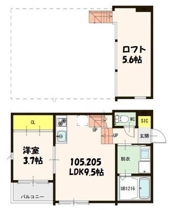 Stage苗代町 間取り図