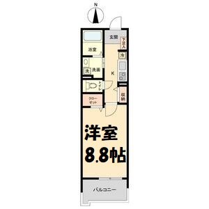 Willdo太閤通 間取り図