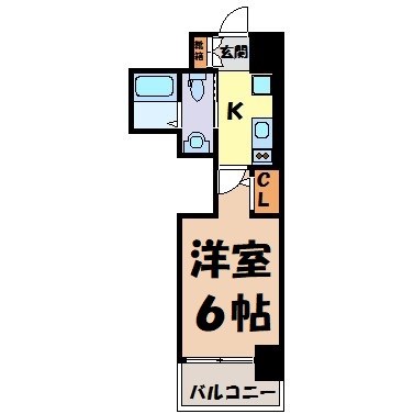 エステムコート名古屋千種グレイス 間取り図