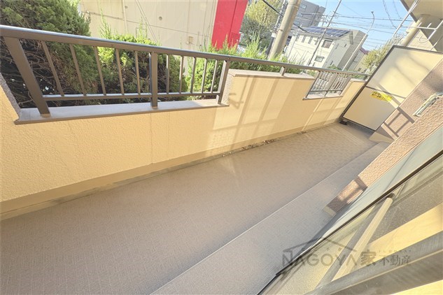 鶴陽明ハイツ ベランダ