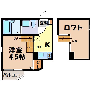 スカイヒル新栄 間取り図