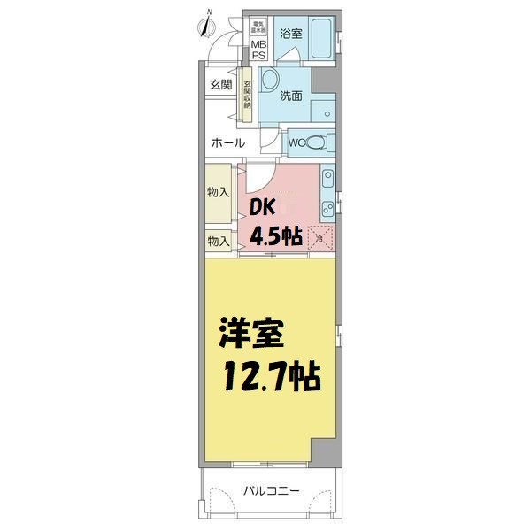 B&amp;rsquo;s117 間取り図