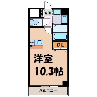 シティライフ池下西 間取り図