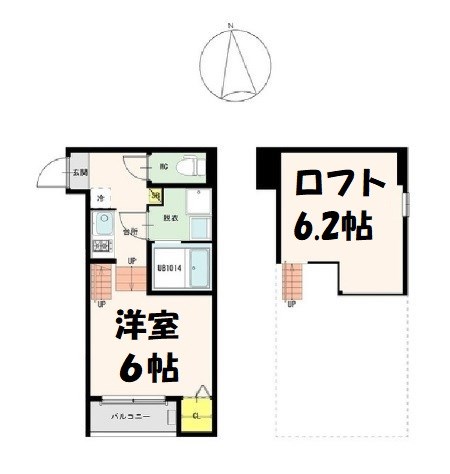 stage鶴舞 間取り図