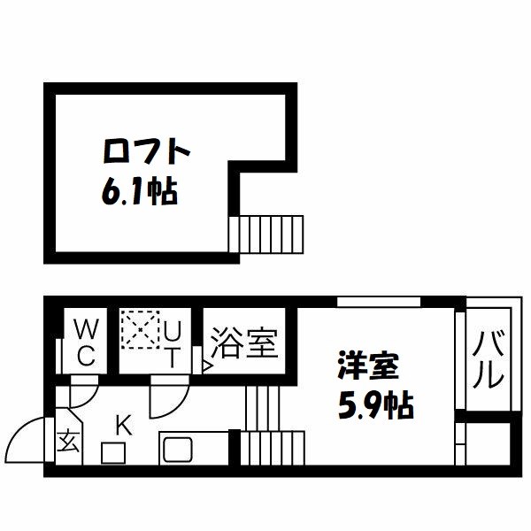 ハーモニーテラス清水Ⅴ 間取り図