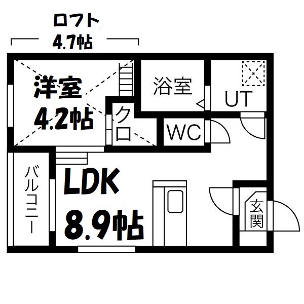 グランディⅡ 間取り図