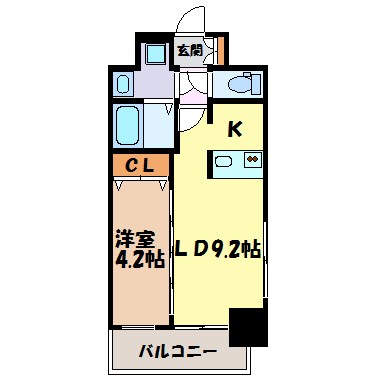 ファステート名古屋ラプソディ 間取り図