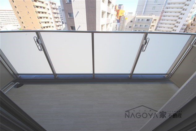 エステムコート名古屋新栄Ⅱアリーナ ベランダ