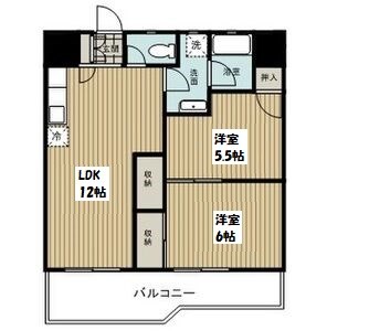 サンライフ城南 間取り図