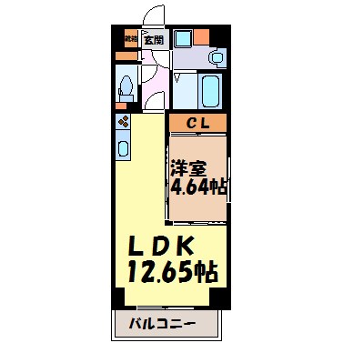 GRANDUKE松原cuore 間取り図