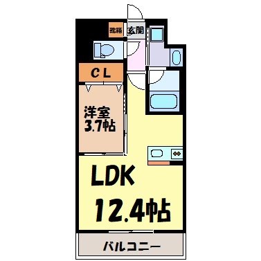 ポルタニグラ千種 間取り図