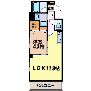 ポルタニグラ千種 間取り図