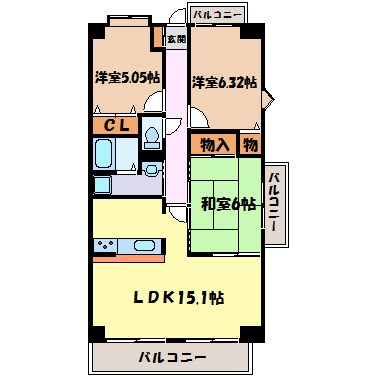 ファーニス白壁 間取り