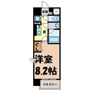 グレイス大須 間取り図