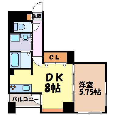 アーバンラックス今池 間取り図