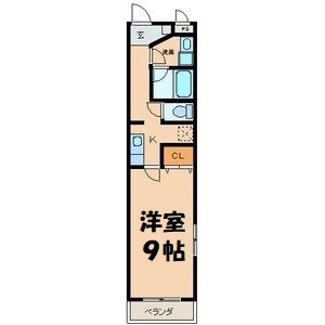 メイナンハイム 間取り図