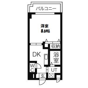 グランドール萩山 間取り図