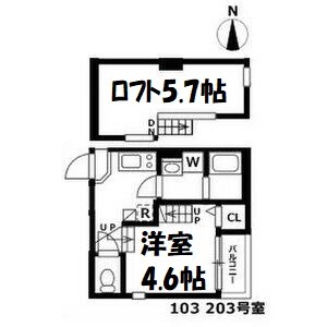 ハーモニーテラス鶴舞 間取り図