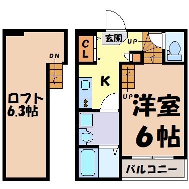 アイディールホームLily 間取り図